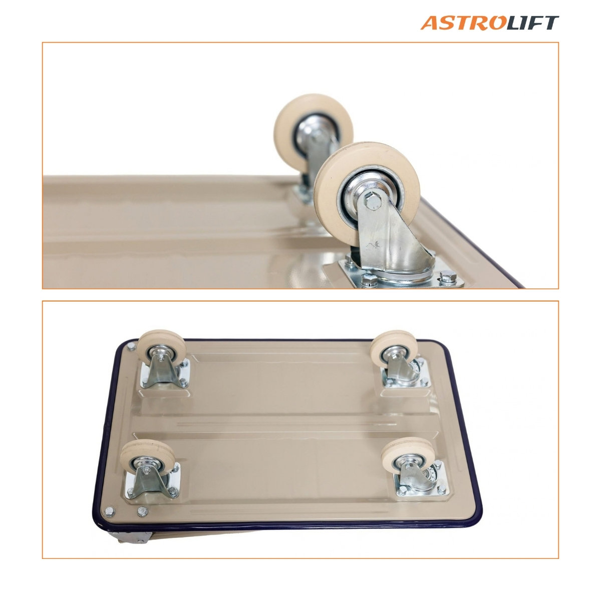 Buy Folding Steel Platform Trolley in Trolley from Astrolift NZ